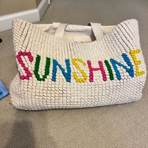 Mud pie, sunshine tote